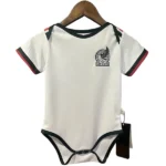 Segunda Onesies Niños México 2026 Blanco
