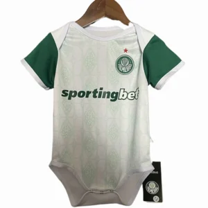 SE Palmeiras Niños Camiseta 2025 2026 Segunda Blanca - Camisetas De Futbol Personalizadas | tiendasdefutboles