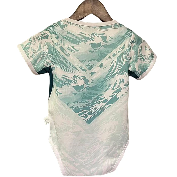 Segunda Onesies Niños Portugal 2026 Blanco Portugal Niños Camiseta 2026 Segunda Blanca - Camiseta Portugal Niños | tiendasdefutboles