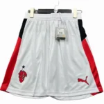 Segunda Pantalones AC Milan 2025 2026 Blanco