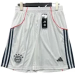 Segunda Pantalones Bayern Múnich 2025 2026 Blanco