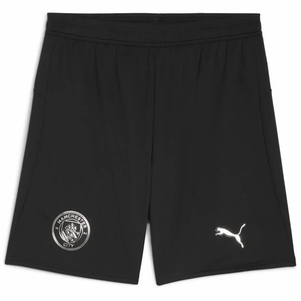 Segunda Pantalones Manchester City 2025 2026 Negro Manchester City Pantalones 2025 2026 Segunda Negro - Maglia Manchester City | tiendasdefutboles