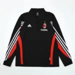 Sudadera Entrenamiento AC Milan 2003 2004 Negro