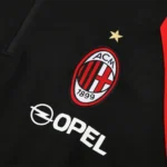 Sudadera Entrenamiento AC Milan 2003 2004 Negro