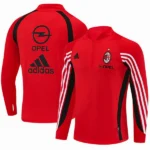 Sudadera Entrenamiento AC Milan 2003 2004 Rojo