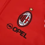 Sudadera Entrenamiento AC Milan 2003 2004 Rojo