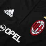 Sudadera Entrenamiento AC Milan 2004 2005 Negro