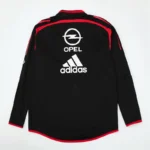 Sudadera Entrenamiento AC Milan 2004 2005 Negro