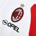 Sudadera Entrenamiento AC Milan 2005 2006 Blanco