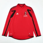 Sudadera Entrenamiento AC Milan 2005 2006 Rojo