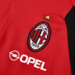 Sudadera Entrenamiento AC Milan 2005 2006 Rojo