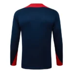Sudadera Entrenamiento Paris Saint Germain 2025 2026 Azul Marino I Rojo