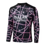 Sudadera Entrenamiento Paris Saint Germain 2025 2026 Negro Rosa