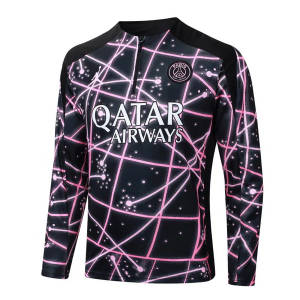 Sudadera Entrenamiento Paris Saint Germain 2025 2026 Negro Rosa Paris Saint Germain Chándal 2025 2026 Negro - Maglia Paris Saint Germain | tiendasdefutboles