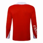 Sudadera Entrenamiento Paris Saint Germain 2025 2026 Rojo Blanco