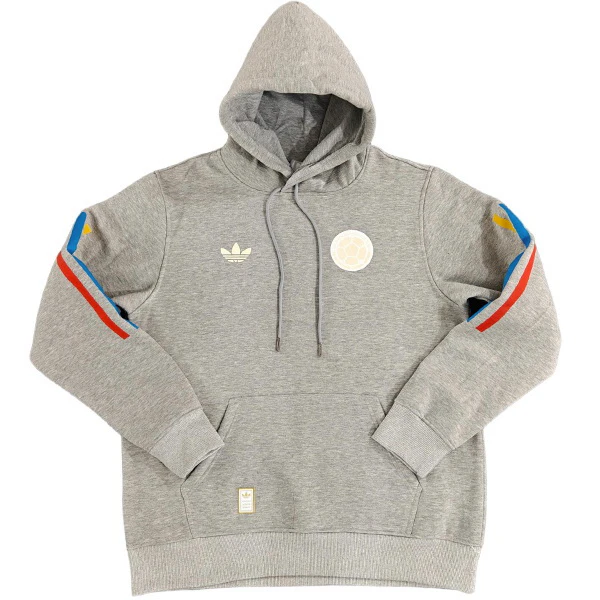 Sudaderas Con Capucha Colombia 2026 Gris Colombia Camiseta 2026 Gris - Camiseta Colombia | tiendasdefutboles