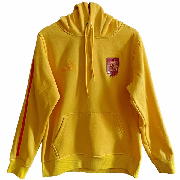 Sudaderas Con Capucha España 2026 Amarillo España Camiseta 2026 Amarilla - Camiseta España Mundial 2026 | tiendasdefutboles