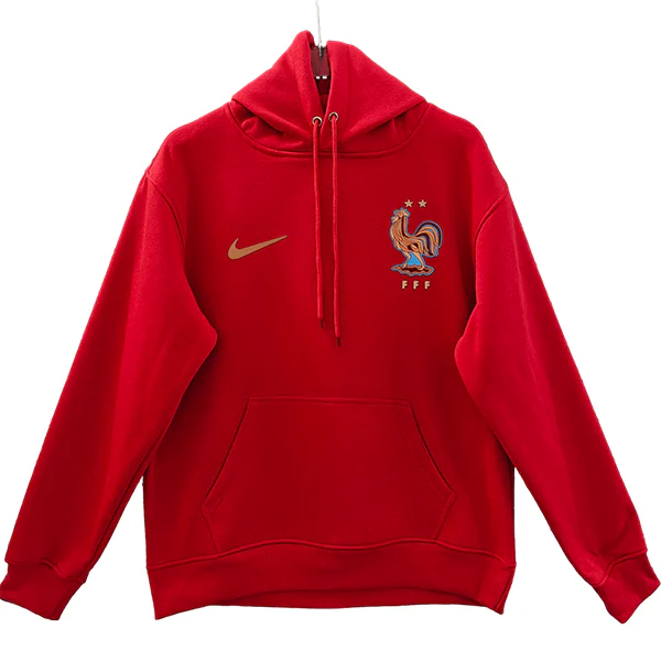 Sudaderas Con Capucha Francia 2026 Rojo Francia Camiseta 2026 Roja - Camiseta Francia Mundial 2026 | tiendasdefutboles