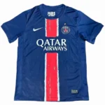 Tailandia Casa 1 Star Camiseta Paris Saint Germain 2024 2025 Azul