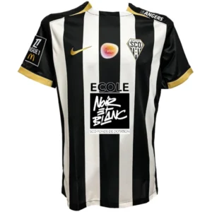 Angers SCO Camiseta 2025 2026 Casa Negra - Camiseta Angers Sco | tiendasdefutboles