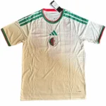 Tailandia Casa Camiseta Argelia 2026 Blanco Amarillo