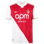 Tailandia Casa Camiseta AS Monaco 2025 2026 Rojo Blanco
