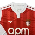 Tailandia Casa Camiseta AS Monaco 2025 2026 Rojo Blanco