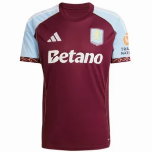 Aston Villa Camiseta 2025 2026 Casa Roja - Camiseta Aston Villa | tiendasdefutboles
