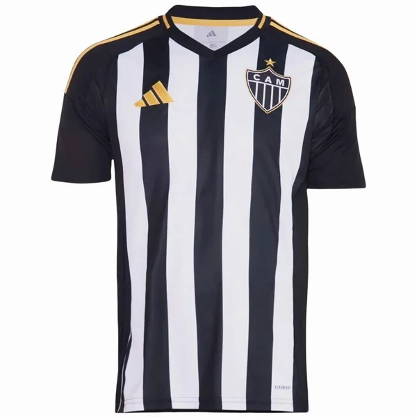 Tailandia Casa Camiseta Atlético Mineiro 2025 2026 Negro Blanco Atlético Mineiro Camiseta 2025 2026 Casa Negra - Camiseta Atlético Mineiro | tiendasdefutboles