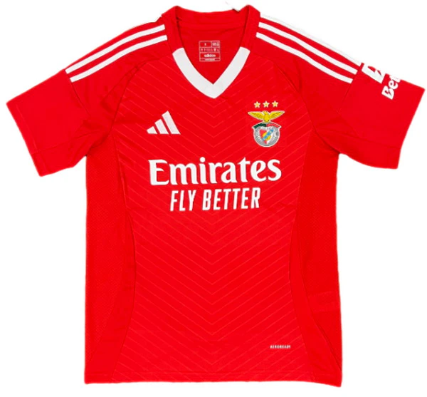 Tailandia Casa Camiseta Benfica 2024 2025 Rojo SL Benfica Camiseta 2024 2025 Casa Roja | tiendasdefutboles