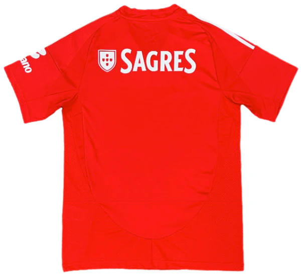 Tailandia Casa Camiseta Benfica 2024 2025 Rojo SL Benfica Camiseta 2024 2025 Casa Roja | tiendasdefutboles