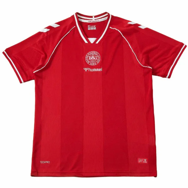 Tailandia Casa Camiseta Dinamarca 2026 Rojo Dinamarca Camiseta 2026 Casa Roja - Camiseta Dinamarca | tiendasdefutboles