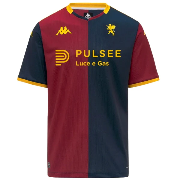 Tailandia Casa Camiseta Genoa 2025 2026 Rojo Genoa Camiseta 2025 2026 Casa Roja - Camiseta Serie A Genoa | tiendasdefutboles