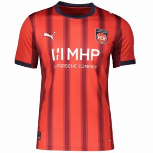 1. FC Heidenheim Camiseta 2025 2026 Casa Roja - 1 Fc Heidenheim 1846 Camiseta | tiendasdefutboles