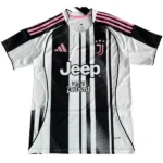 Tailandia Casa Camiseta Juventus 2025 2026 Blanco I Negro