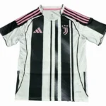 Tailandia Casa Camiseta Juventus 2025 2026 Blanco Negro
