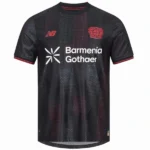 Bayer 04 Leverkusen Camiseta 2025 2026 Casa Negra - Camiseta Bayer 04 Leverkusen | tiendasdefutboles