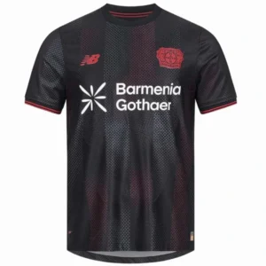 Bayer 04 Leverkusen Camiseta 2025 2026 Casa Negra - Camiseta Bayer 04 Leverkusen | tiendasdefutboles