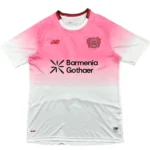 Tailandia Casa Camiseta Leverkusen 2025 2026 Rosa Blanco