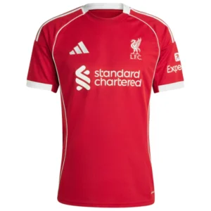 Liverpool Camiseta 2025 2026 Casa Roja - Camiseta Liverpool | tiendasdefutboles
