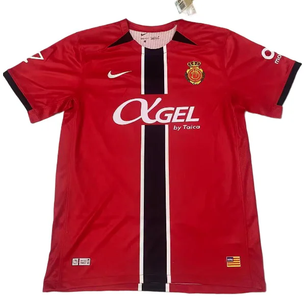 Tailandia Casa Camiseta Mallorca 2025 2026 Rojo RCD Mallorca Camiseta 2025 2026 Casa Roja - Camiseta La Liga RCD Mallorca | tiendasdefutboles