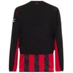Tailandia Casa Camiseta Manga Larga AC Milan 2025 2026 Rojo