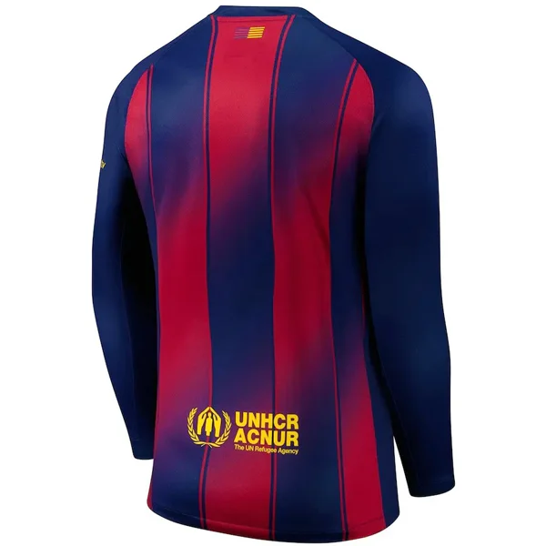 Tailandia Casa Camiseta Manga Larga Barcelona 2025 2026 Rojo Azul FC Barcelona Camiseta 2025 2026 Casa Roja - Camiseta Barcelona | tiendasdefutboles