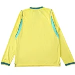 Tailandia Casa Camiseta Manga Larga Brasil 2026 Amarillo