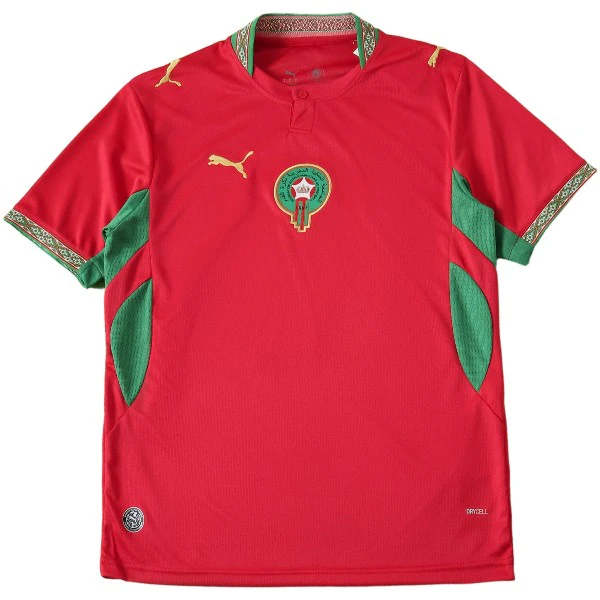Tailandia Casa Camiseta Marruecos 2026 Rojo Marruecos Camiseta 2026 Casa Roja - Camiseta Marruecos | tiendasdefutboles