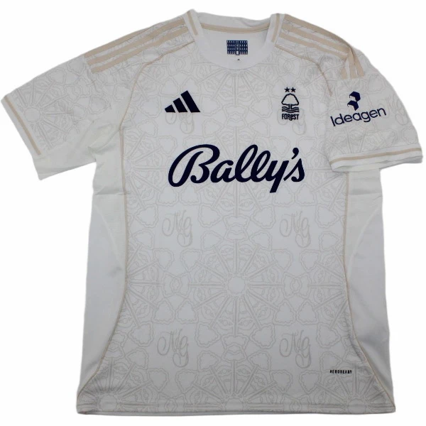 Tailandia Casa Camiseta Nottingham Forest 2025 2026 Blanco Nottingham Forest Camiseta 2025 2026 Casa Blanca - Camiseta Nottingham Forest | tiendasdefutboles