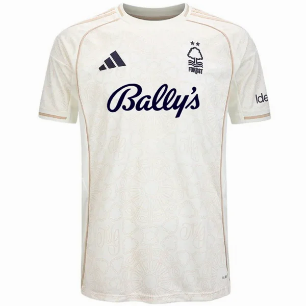 Tailandia Casa Camiseta Nottingham Forest 2025 2026 Blanco Nottingham Forest Camiseta 2025 2026 Casa Blanca - Camiseta Nottingham Forest | tiendasdefutboles