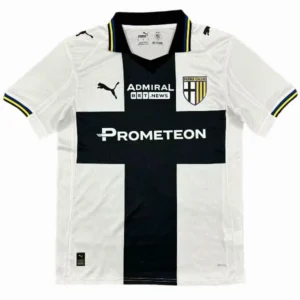Parma Camiseta 2025 2026 Casa Blanca - Camiseta Real Madrid Parmalat | tiendasdefutboles