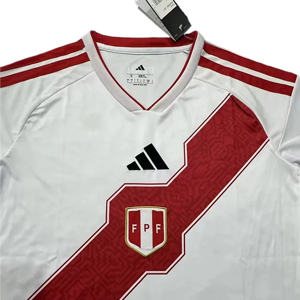 Tailandia Casa Camiseta Perú 2026 Blanco Perú Camiseta 2026 Casa Blanca - Camiseta Perú 2026 | tiendasdefutboles
