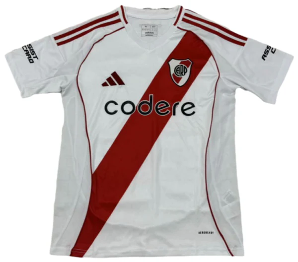 Tailandia Casa Camiseta River Plate 2024 2025 Blanco River Plate Camiseta 2024 2025 Casa Blanca - Camiseta River Plate | tiendasdefutboles